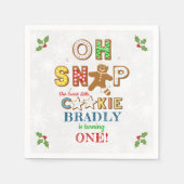 Oh Magnetisch! Gingerbrood Koekje Elke dag Servet (Voorkant)