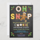 Oh Magnetisch! Gingerbrood Koekjesbeurs-feestdag Kaart (Voorkant)