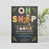 Oh Magnetisch! Gingerbrood Koekjesbeurs-feestdag Kaart (Staand voorkant)