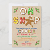 Oh Magnetisch! Gingerbrood Koekjesbeurs-feestdag Kaart (Voorkant)