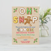 Oh Magnetisch! Gingerbrood Koekjesbeurs-feestdag Kaart (Staand voorkant)