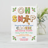 Oh Magnetisch! Gingerbrood Koekjesbeurs-feestdag Kaart (Staand voorkant)