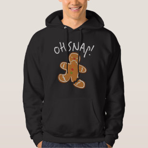 Oh Magnetisch! Gingerbrood Man Cookie Funny Broken Hoodie