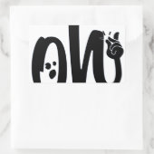 Oh Magnetisch! Rechthoekige Sticker (Tas)
