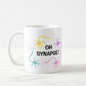 Oh Magnetisch! Science Neuron Biology Teacher Funn Koffiemok (Links)