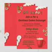 Oh Magnetisch! Uitnodiging voor de uitwisseling va (Voorkant / Achterkant)