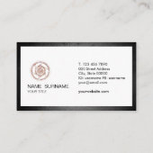 Oh Magnetisch! Visitekaartje Glitter Fotograaf (Achterkant)