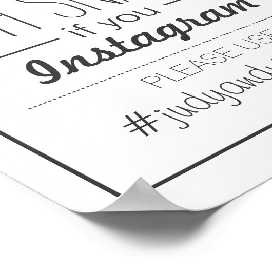 Oh Magnetisch! Weddenschap Poster (Hoek)