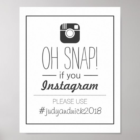 Oh Magnetisch! Weddenschap Poster (Voorkant)