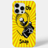 Oh Magnetische  Camera Sunburst Case-Mate iPhone Case (Achterkant)