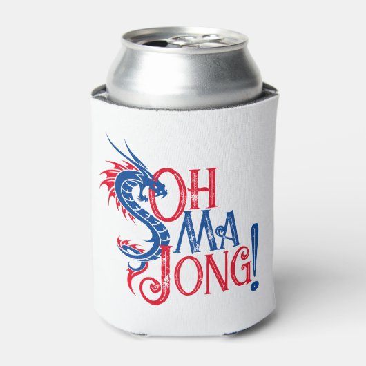 Oh Mah Jong! | Mah-Jongg Blikjeskoeler (Blikje Voorkant)