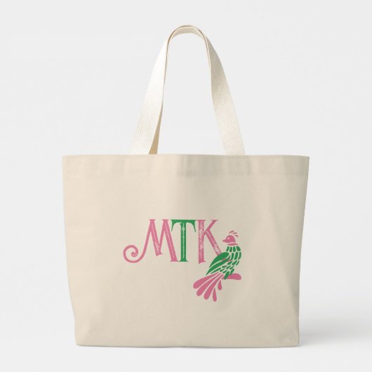 Oh Mah Jong! | Mah-Jongg Grote Tote Bag (Achterkant)