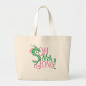 Oh Mah Jong! | Mah-Jongg Grote Tote Bag (Voorkant)