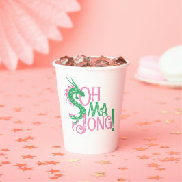 Oh Mah Jong! | Mah-Jongg Papieren Bekers