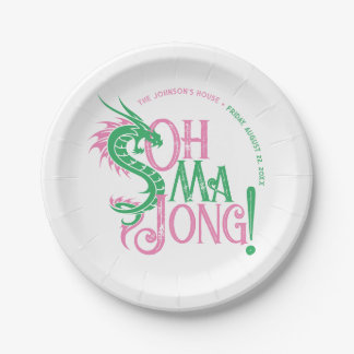 Oh Mah Jong! | Mah-Jongg Papieren Bordje