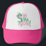 Oh Mah Jong! | Mah-Jongg Trucker Pet<br><div class="desc">Oh Mah Jong! Dit leuke pet is perfect voor de Mah-Jongg liefhebber in je leven. "Duw het echt goed!"</div>