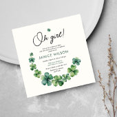 Oh Meisje Lucky Charm Baby shower Kaart