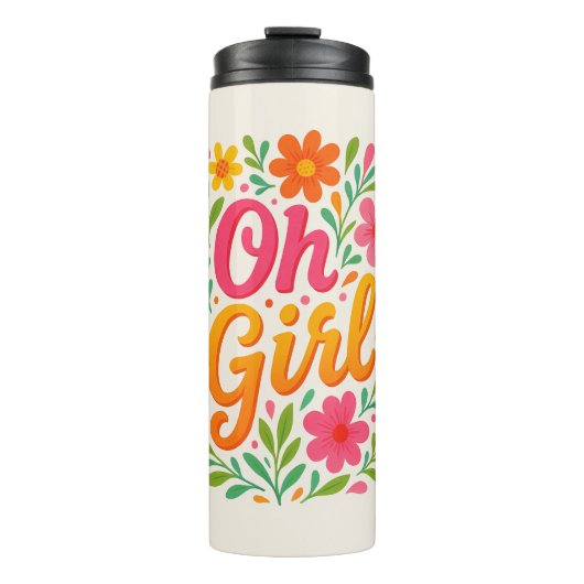 "OH MEISJE" THERMOSBEKER (Voorkant)