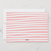 Oh meisjes tweelinguitnodiging in baby shower feestdagenkaart (Achterkant)