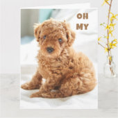 OH MIJN BIRTHDAY IS ZO MOOI VOOR JULLIE! KAART (Gele Bloem)