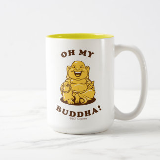 Oh Mijn Boeddha Tweekleurige Koffiemok
