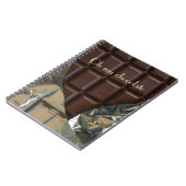 Oh mijn chocolade notitieboek (Linkerzijde)
