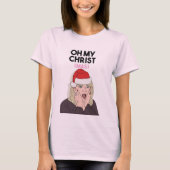 Oh mijn Christus Pam, Gavin en Stacey T-shirt (Voorkant)