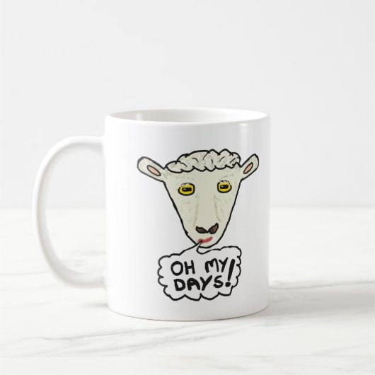 Oh mijn dagen koffiemok (Links)