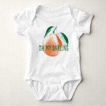 Oh mijn Darling Clementine Baby one-Piece Bodysuit