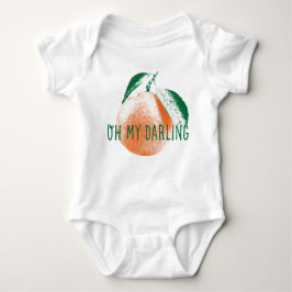 Oh mijn Darling Clementine Baby one-Piece Bodysuit