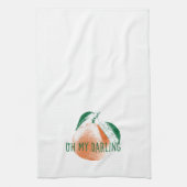 Oh mijn Darling Clementine Dishcloth Kitchen Towel Theedoek (Verticaal)