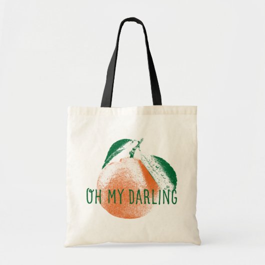 Oh mijn Darling Clementine herbruikbare Canvas tas (Voorkant)