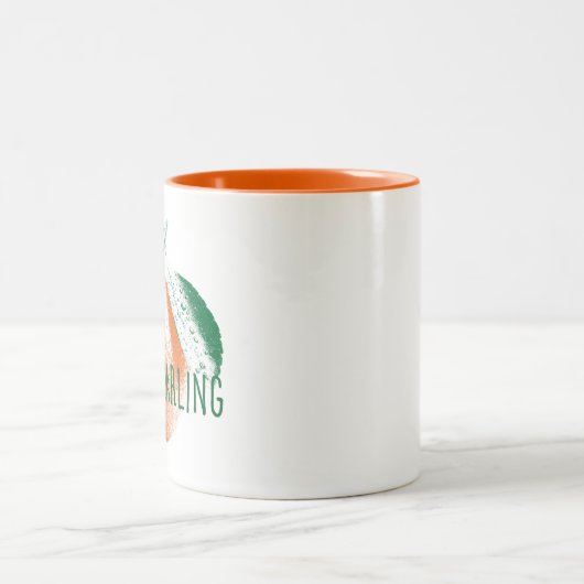 Oh mijn Darling Clementine Two-Tone Coffee Mok (Center)