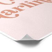 Oh mijn Darling Poster (Hoek)