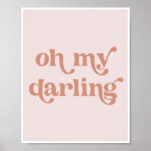 Oh mijn Darling Poster (Voorkant)