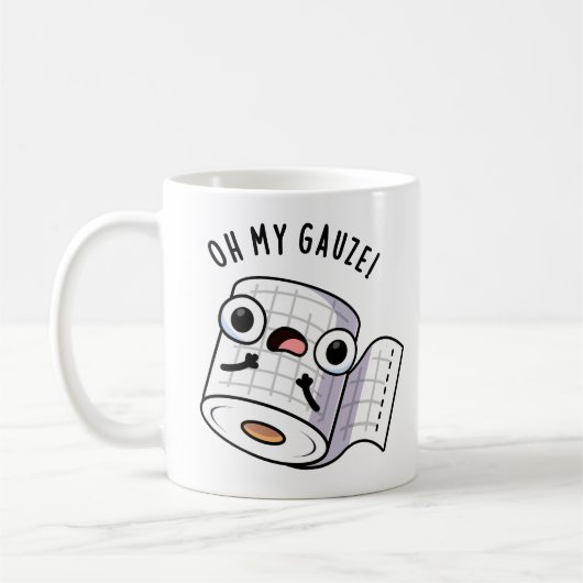 Oh Mijn Gaas Grappige Eerste Hulp Grappenmakerij Koffiemok (Links)
