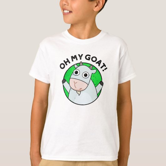 Oh mijn geit Funny Animal Pun T-shirt (Voorkant)
