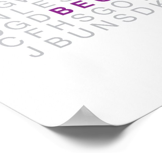 Oh mijn God, Becky Print (Hoek)