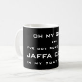 OH MIJN GOD! ... IK HEB WAT ******* JAFFA CAKES KOFFIEMOK (Voorkant links)