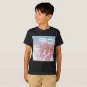 Oh Mijn God (OMG) Engelen Tekst Grappig T-shirt (Voorkant volledig)