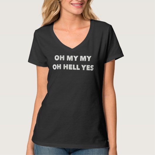 Oh mijn god. t-shirt (Voorkant)