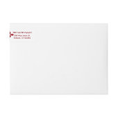 Oh Mijn Golly Skinny Wrap Adres Label (Voorkant)