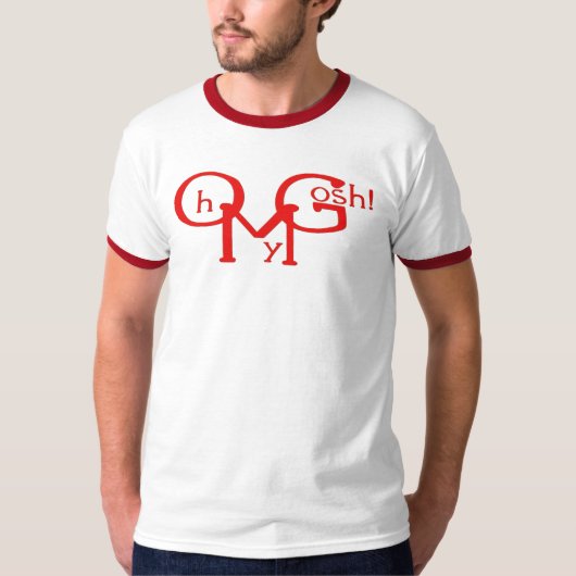 Oh mijn Gosh T-shirt (Voorkant)