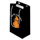 Oh Mijn Gourd Funny Veggie Pun Klein Cadeauzakje (Voorkant Gekanteld)