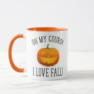 Oh mijn Gourd! Ik hou van Herfst! Mok