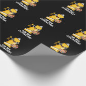 Oh Mijn Guoache Funny Artist Paint Donk BG Cadeaupapier (Hoek)