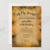 Oh mijn Herfst Birthday Party Kaart (Voorkant)