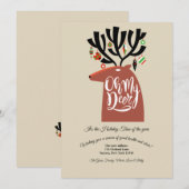 Oh Mijn Herten Kerstkaart (Voorkant / Achterkant)