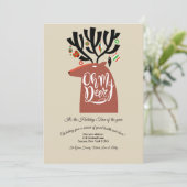 Oh Mijn Herten Kerstkaart (Staand voorkant)