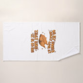 Oh mijn kalebas Becky kijk naar die vogelkip Bedan Badhanddoek (Badhanddoek)